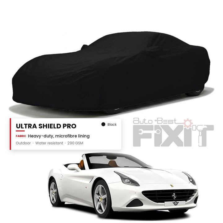 Ferrari California T Car Body Cover Waterproof, Scratch Proof with Cotton Lining, Mirror & Antenna Pockets