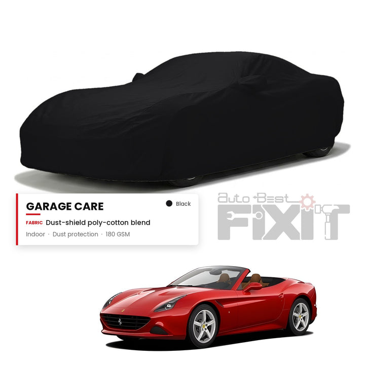 Ferrari California Car Body Cover Waterproof, Scratch Proof with Cotton Lining, Mirror & Antenna Pockets