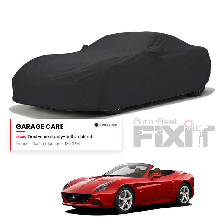 Ferrari California Car Body Cover Waterproof, Scratch Proof with Cotton Lining, Mirror & Antenna Pockets