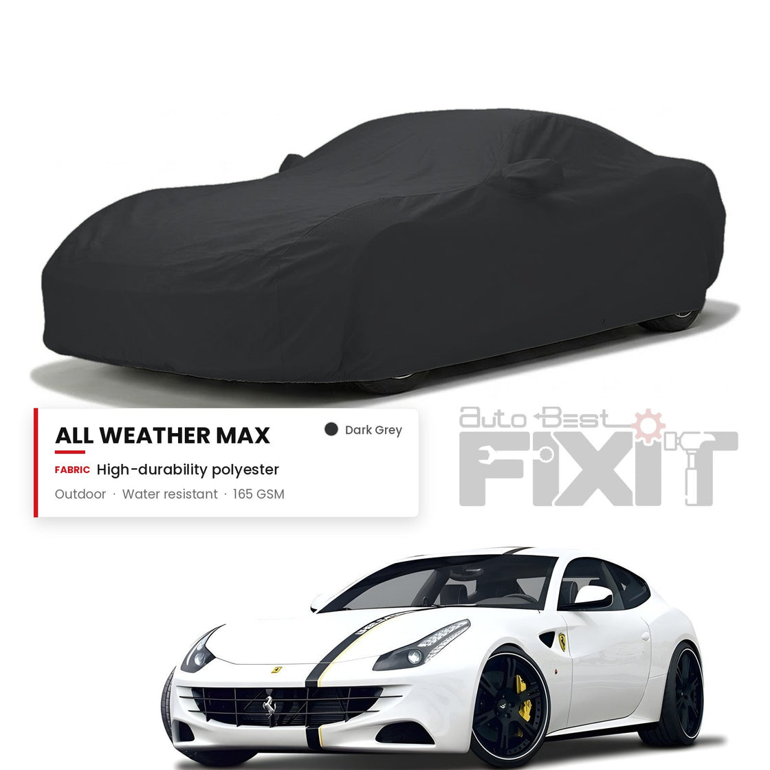 Ferrari FF Car Body Cover - Waterproof & Custom Fit – Autobest Fixit