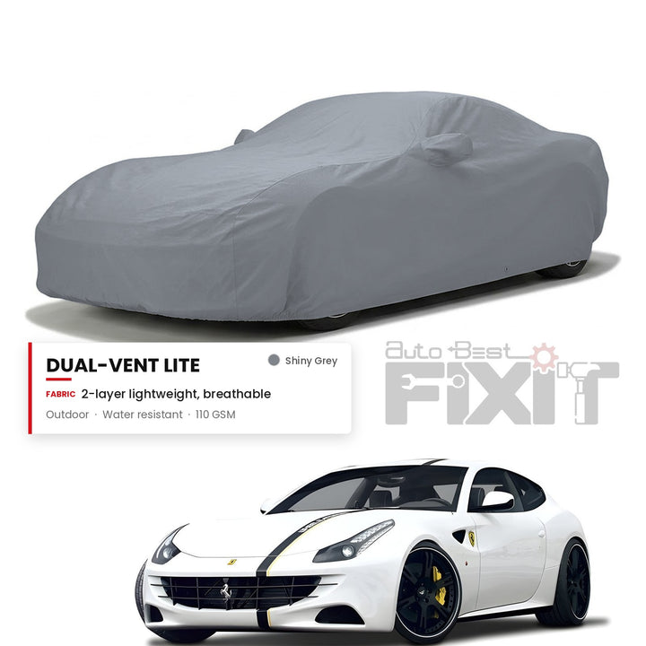 Ferrari FF Car Body Cover Waterproof, Scratch Proof with Cotton Lining, Mirror & Antenna Pockets