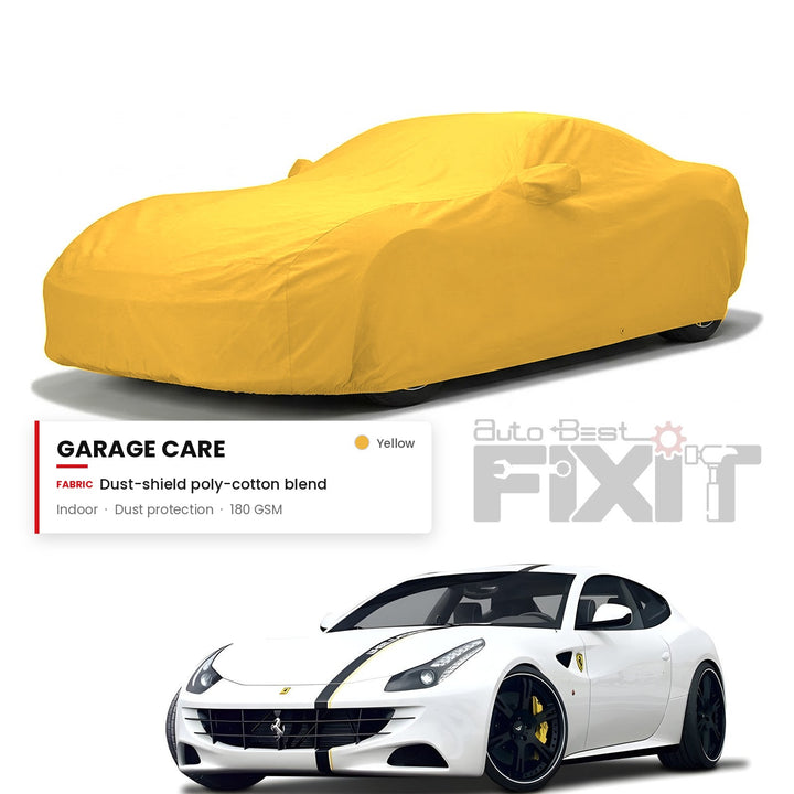 Ferrari FF Car Body Cover Waterproof, Scratch Proof with Cotton Lining, Mirror & Antenna Pockets