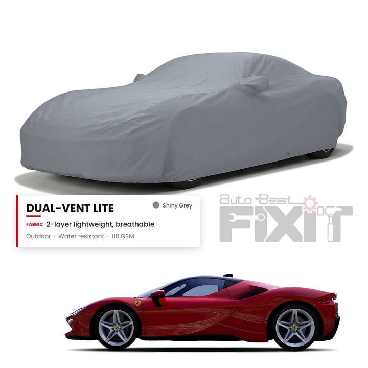 Ferrari SF90 Car Body Cover Waterproof, Scratch Proof with Cotton Lining, Mirror & Antenna Pockets