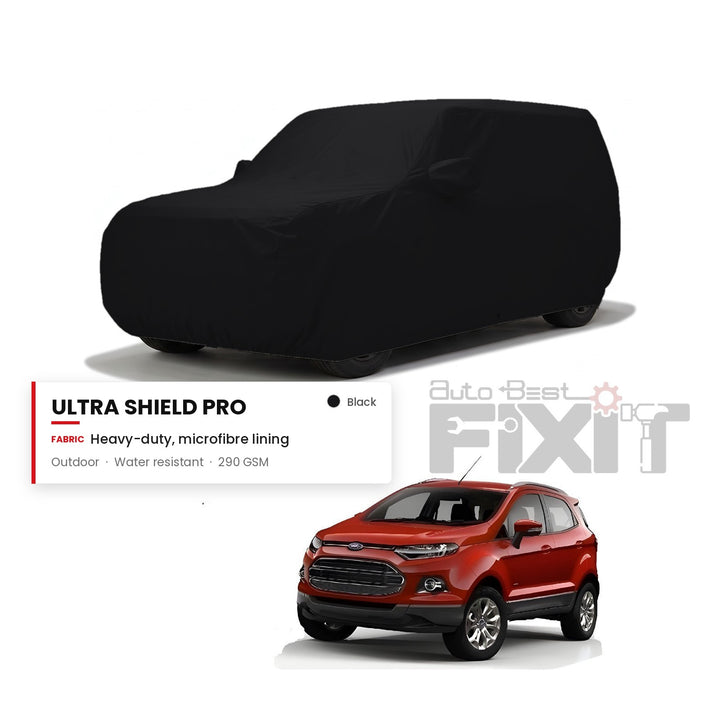 Ford Ecosport Car Body Cover Waterproof, Scratch Proof with Cotton Lining, Mirror & Antenna Pockets