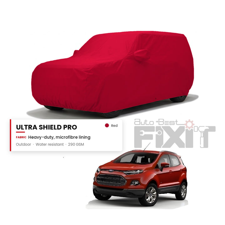 Ford Ecosport Car Body Cover Waterproof, Scratch Proof with Cotton Lining, Mirror & Antenna Pockets