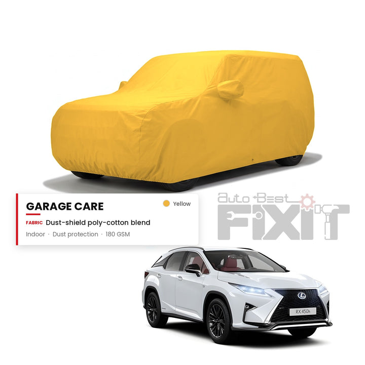 Lexus RX 450HL Car Body Cover Waterproof, Scratch Proof with Cotton Lining, Mirror & Antenna Pockets