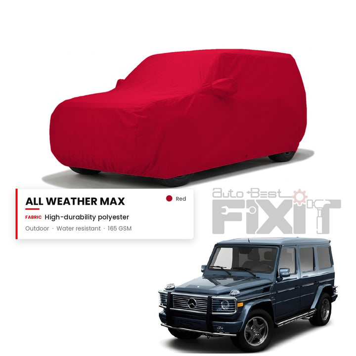 Mercedes-Benz G Wagon G 63 Car Body Cover Waterproof, Scratch Proof with Cotton Lining, Mirror & Antenna Pockets