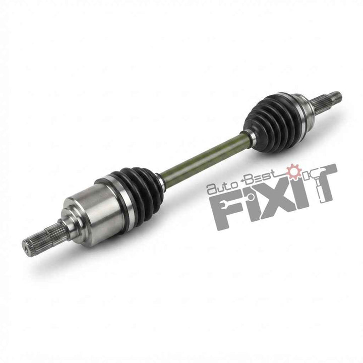 Tata Indica EV2 / Indica V2 / Indigo Drive Shaft (CV Axle) - Left 2002-2018 - Side View