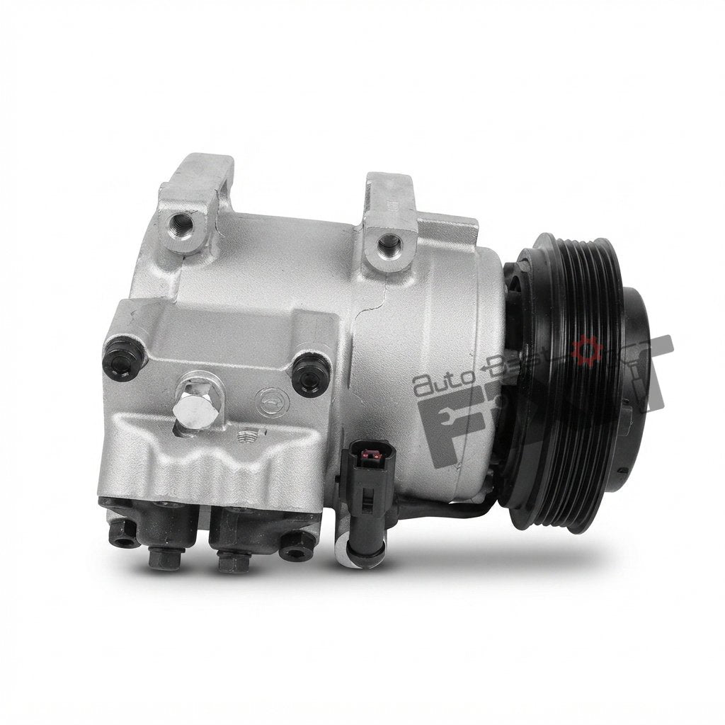 HANON FORD FIGO COMPRESSOR | FORD FIESTA 1ST GEN F/L (2008-2011), FIESTA CLASSIC (2011-2015), FIGO 1ST GEN (2010-2012), FIGO 1ST GEN F/L (2012-2015) DSL/PTL Compatible with FORD FIESTA Vehicle_1