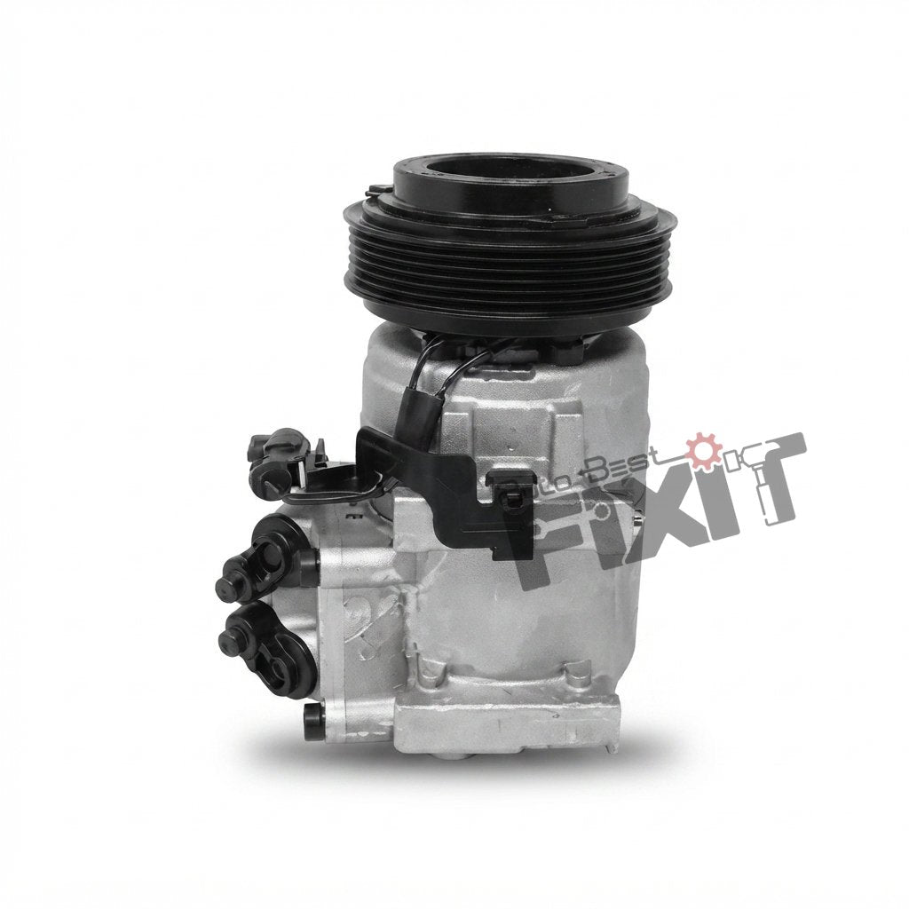 HANON FORD FIGO COMPRESSOR | FORD FIESTA 1ST GEN F/L (2008-2011), FIESTA CLASSIC (2011-2015), FIGO 1ST GEN (2010-2012), FIGO 1ST GEN F/L (2012-2015) DSL/PTL Compatible with FORD FIESTA Vehicle_2