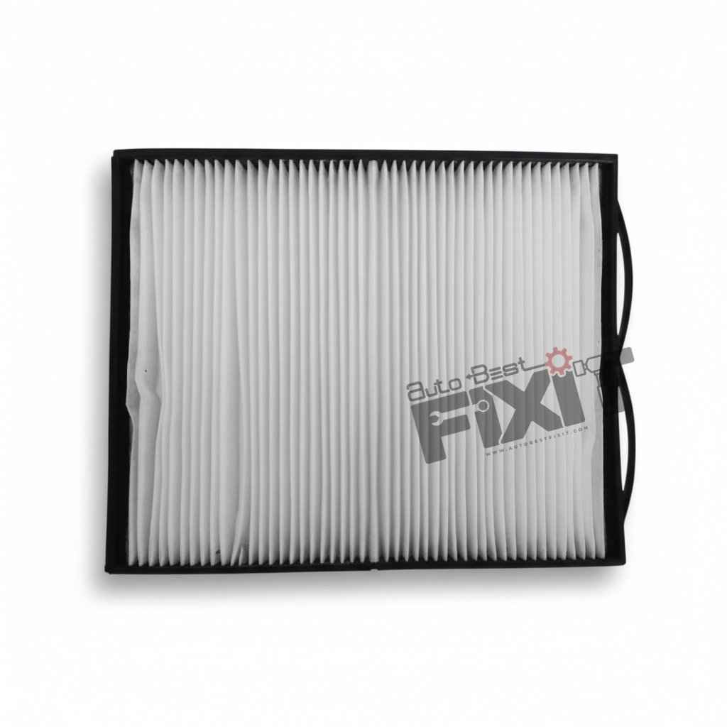 High-performance cabin filter replacement for Fiesta 1st Gen 2005-2011 Petrol / Diesel / Fiesta Classic 2011-2015 Petrol / Diesel / Figo 1st Gen 2010-2015 Petrol / Diesel showing heavy-duty connector pins and clean unit housing assembly.