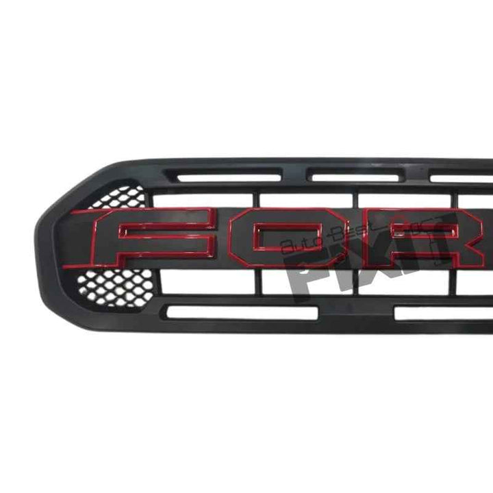Ford Endeavour Grill With Red Ford Letter 2016-2020 – Durable ABS Constructi