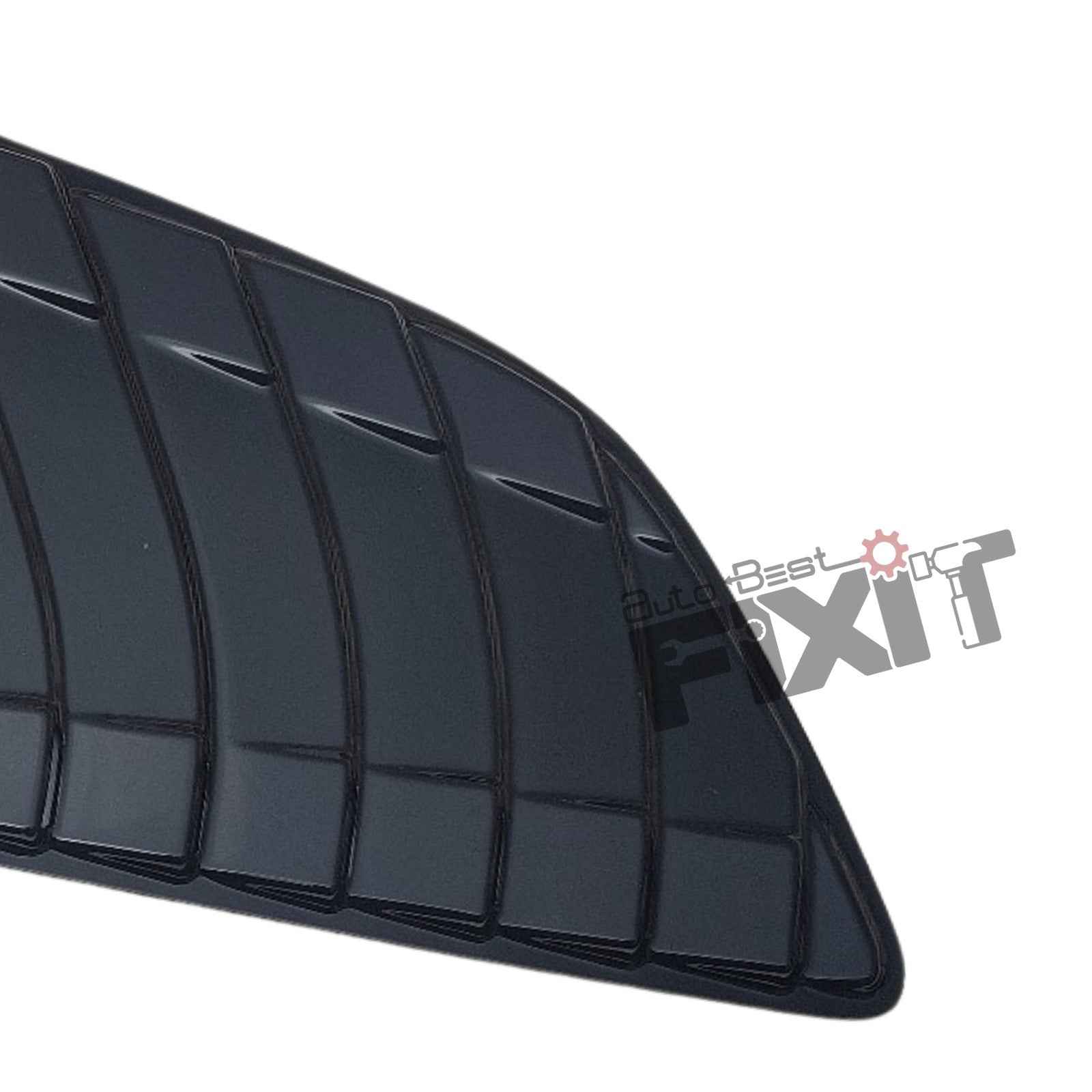 Ford Endeavour Window Louvers – Durable ABS Constructi