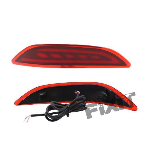 AutoStylenn Honda City 2014 Bumper Reflector For HONDA CITY Compatible with HONDA City Vehicle_5