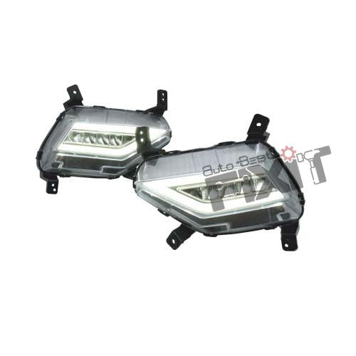 AutoStylenn Hyundai Creta 2021 LED DRL For HYUNDAI CRETA Compatible with HYUNDAI Creta Vehicle