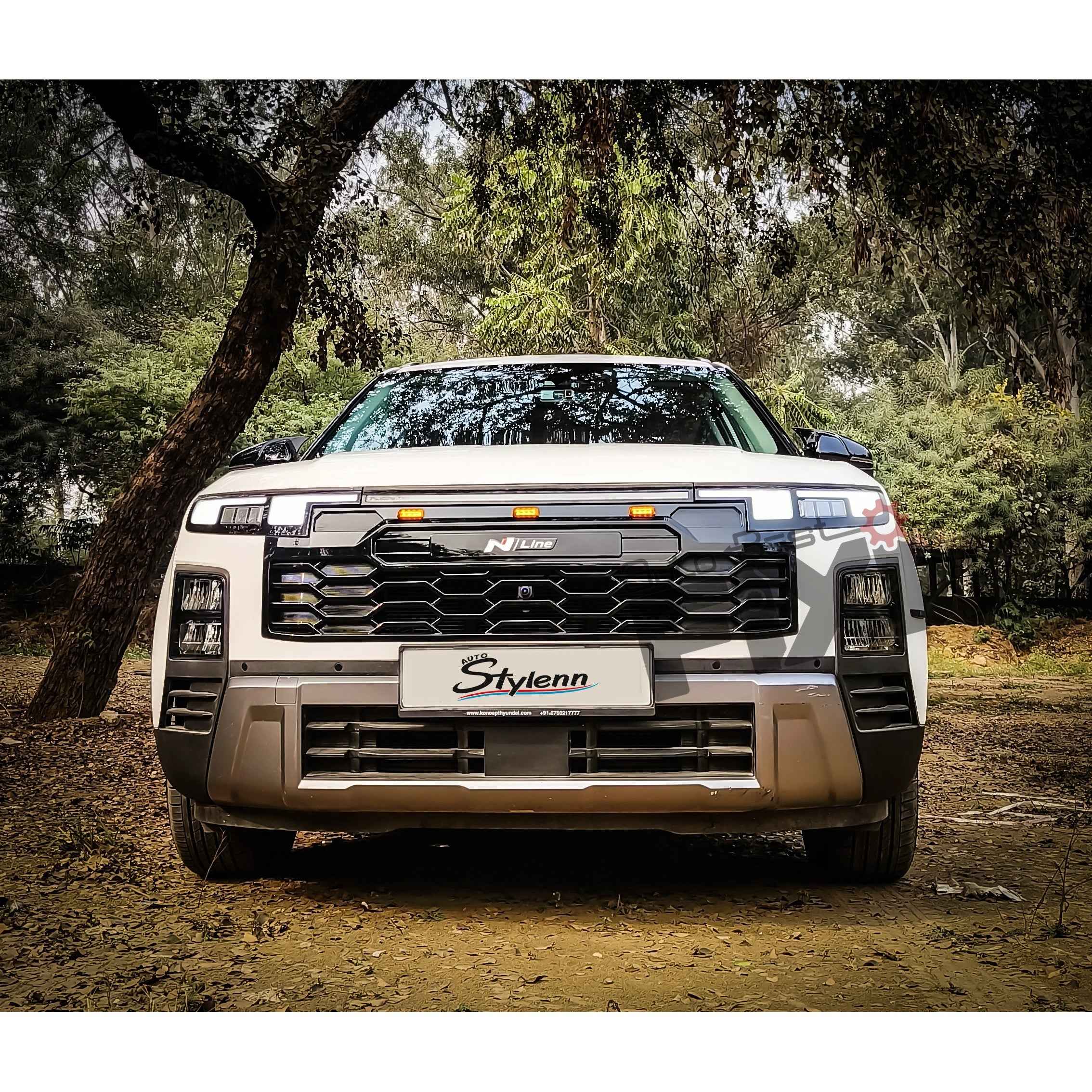 Hyundai Creta N Line Front Grill – Aftermarket Car Accesso