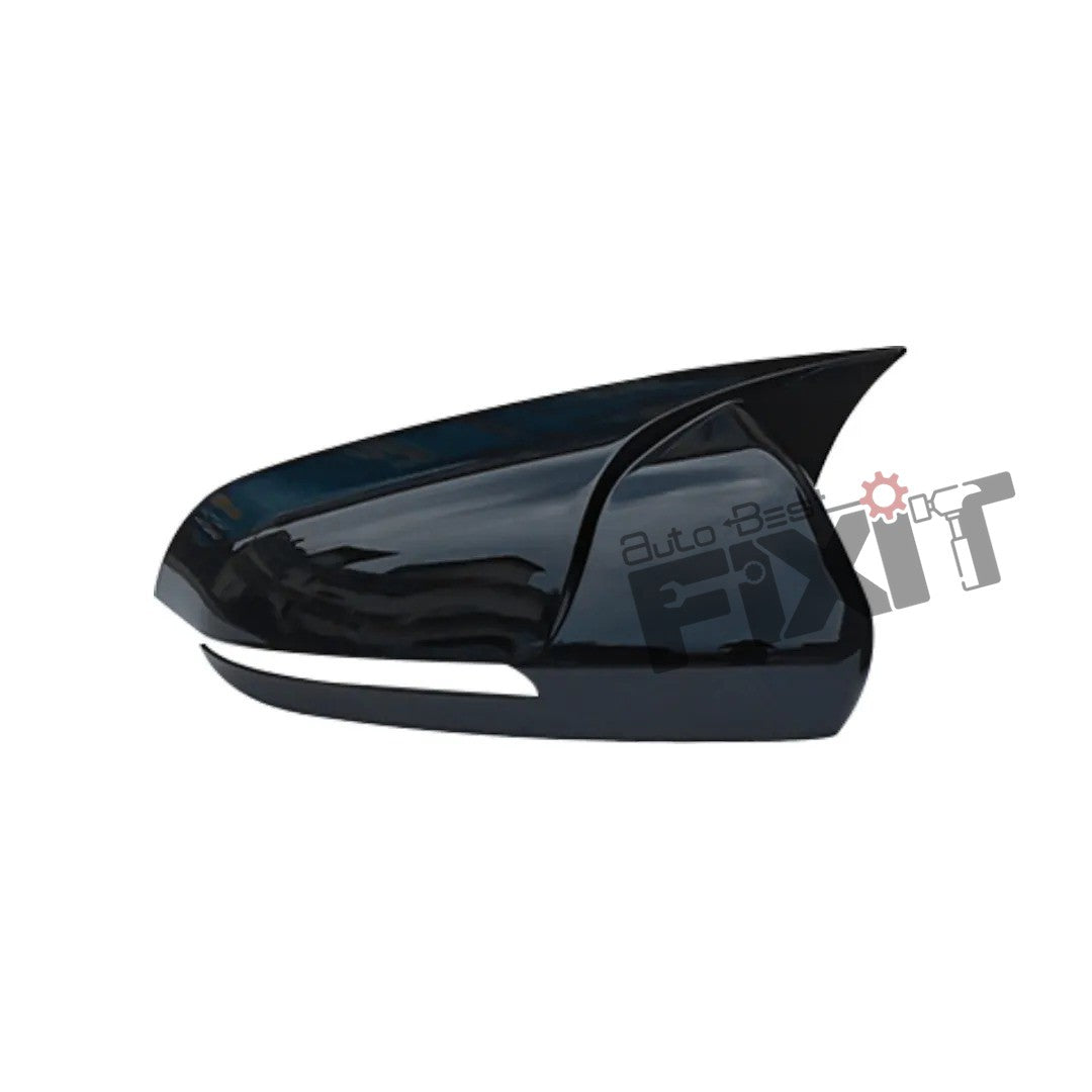 Auto Stylenn Batman Style Car Mirror Cover for Hyundai Creta 2022 Onwards – Durable ABS Constructi