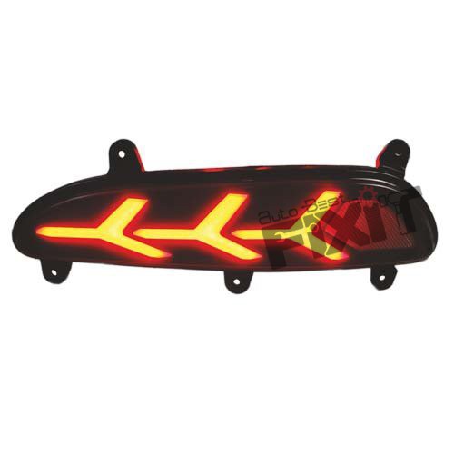 AutoStylenn Hyundai i20 Elite Bumper Reflector Matrix (V2) For HYUNDAI I 20 Compatible with HYUNDAI I 20 Vehicle
