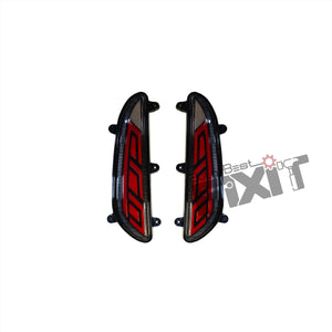 AutoStylenn Hyundai i20 2015-17 Bumper Reflector Matrix For HYUNDAI I 20 Compatible with HYUNDAI I 20 Vehicle