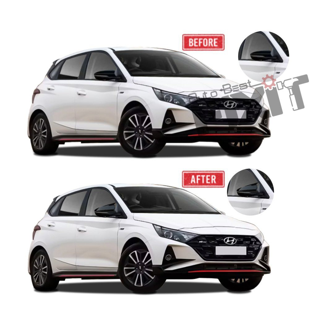 AutoStylenn Hyundai i20 Batman Style Mirror Covers For HYUNDAI I 20 Compatible with HYUNDAI I 20 Vehicle_6