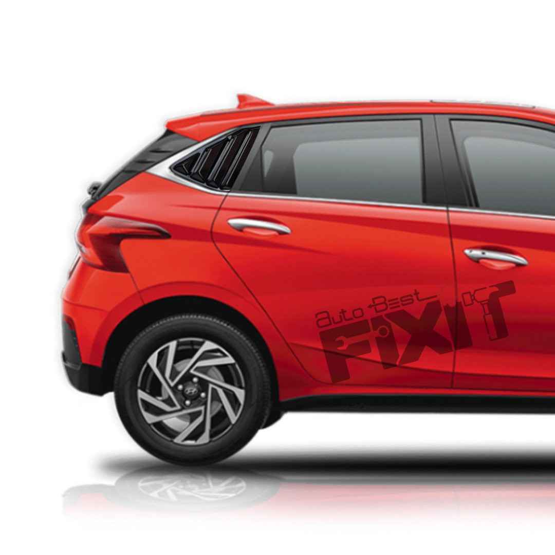 Hyundai i20 Window Louvers – Easy Installation F