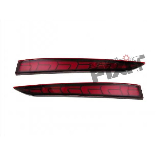 AutoStylenn Hyundai Verna 2017 Bumper Reflector For HYUNDAI VERNA Compatible with HYUNDAI Verna Vehicle