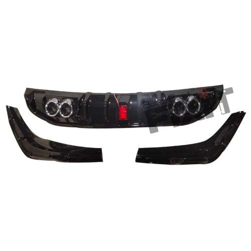 AutoStylenn Hyundai Verna 2021 Rear Diffuser For HYUNDAI VERNA Compatible with HYUNDAI Verna Vehicle