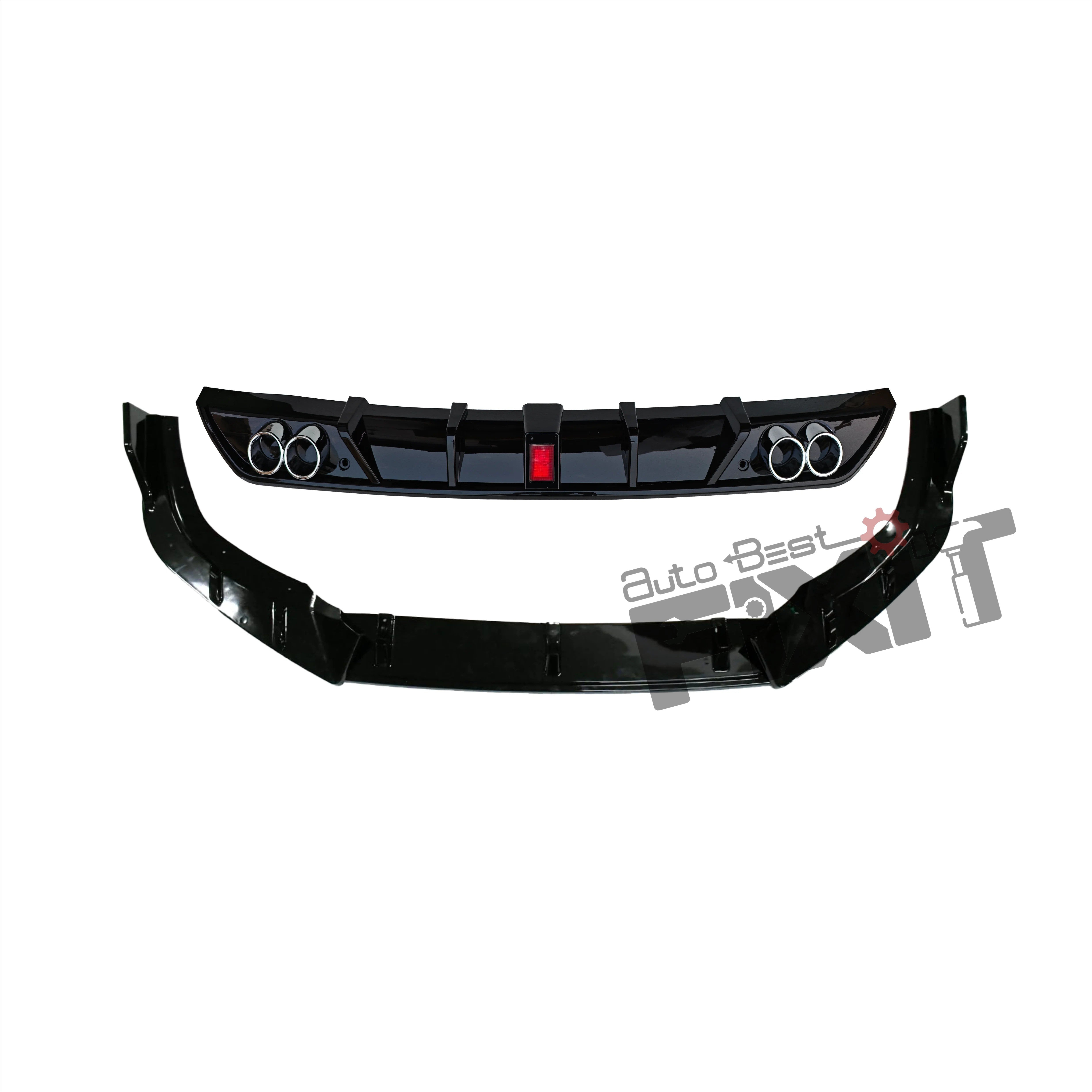 AutoStylenn Hyundai Verna 2023 Rear Diffuser For HYUNDAI VERNA Compatible with HYUNDAI Verna Vehicle