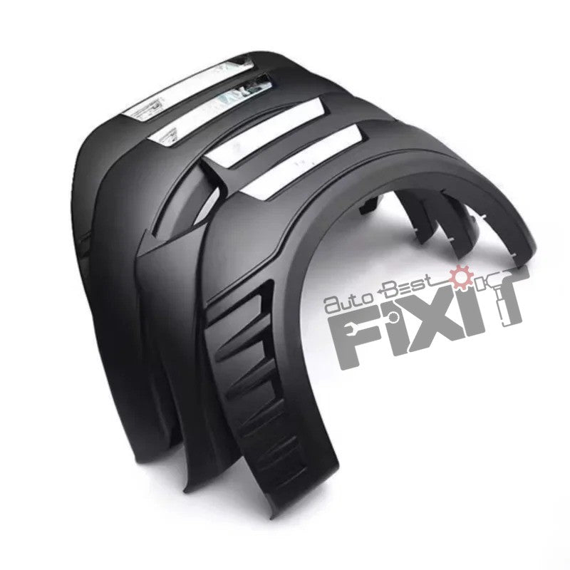 AutoStylenn Isuzu D-Max Fender Flare 2018 For ISUZU D-MAX Compatible with ISUZU D-Max Vehicle_1