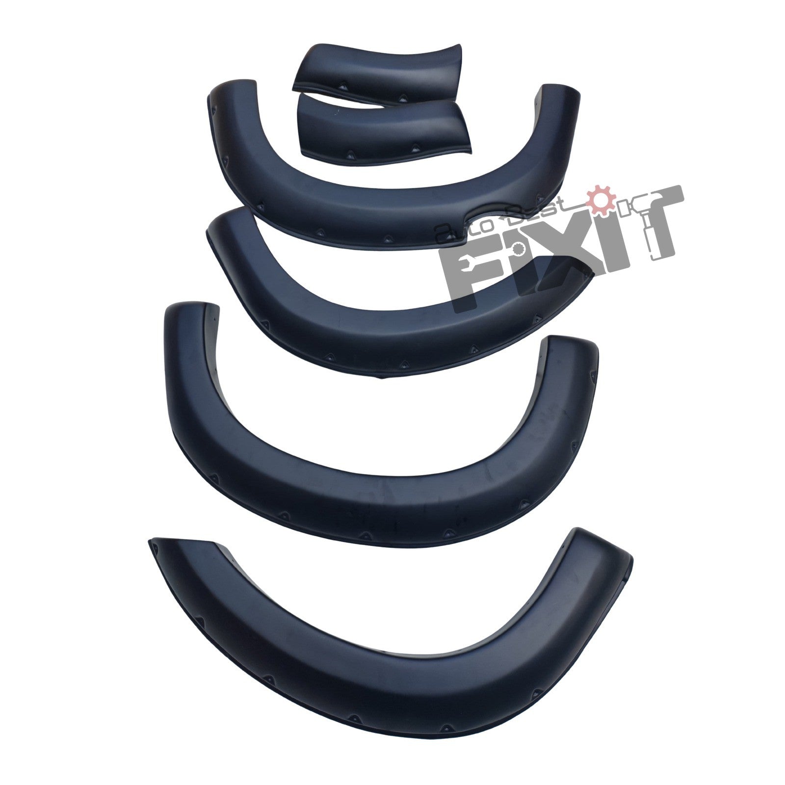 AutoStylenn Isuzu D-MAX Fender Flare 2016 For ISUZU D-MAX Compatible with ISUZU D-Max Vehicle_6