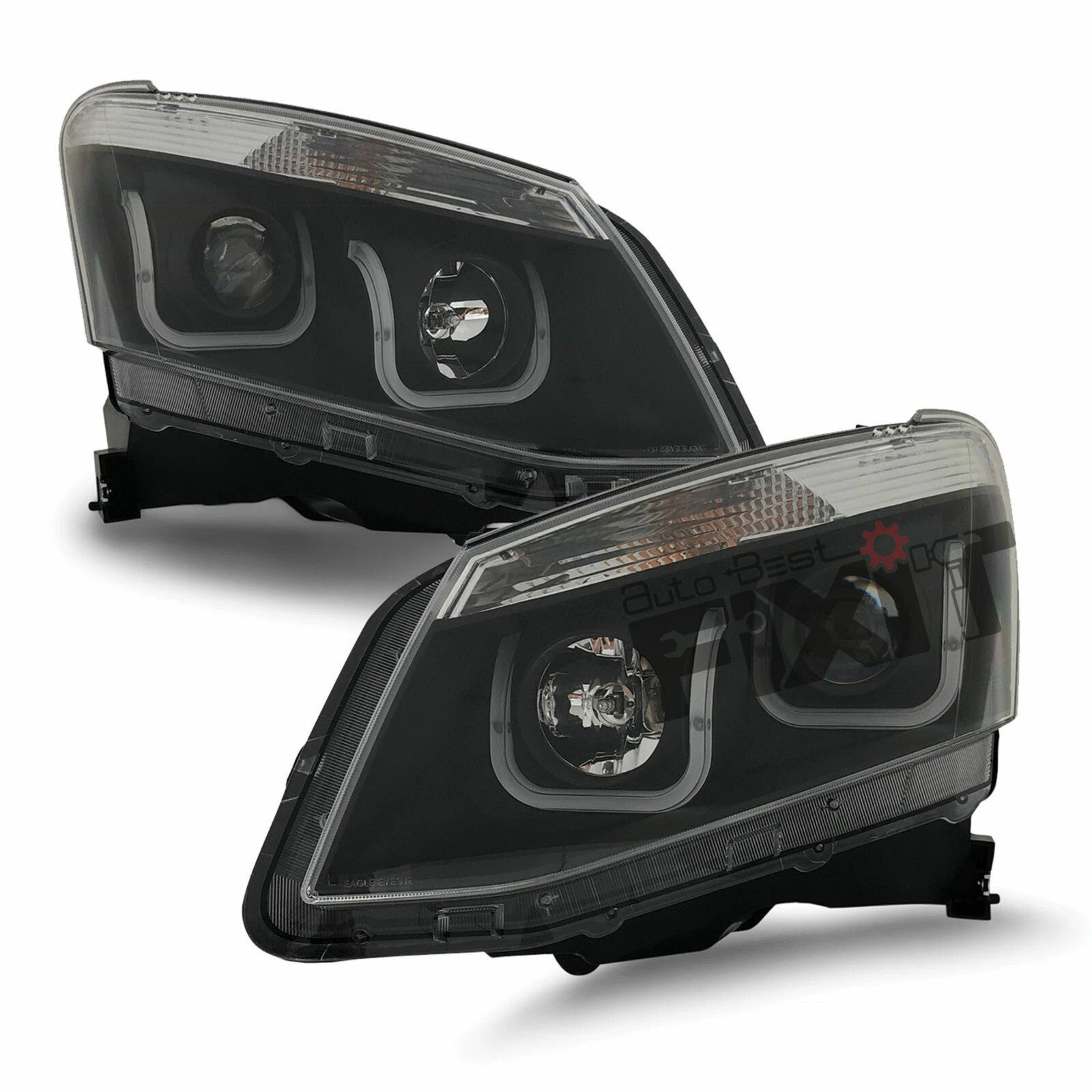 AutoStylenn Isuzu D-MAX Front Headlight With DRL For ISUZU D-MAX Compatible with ISUZU D-Max Vehicle_1