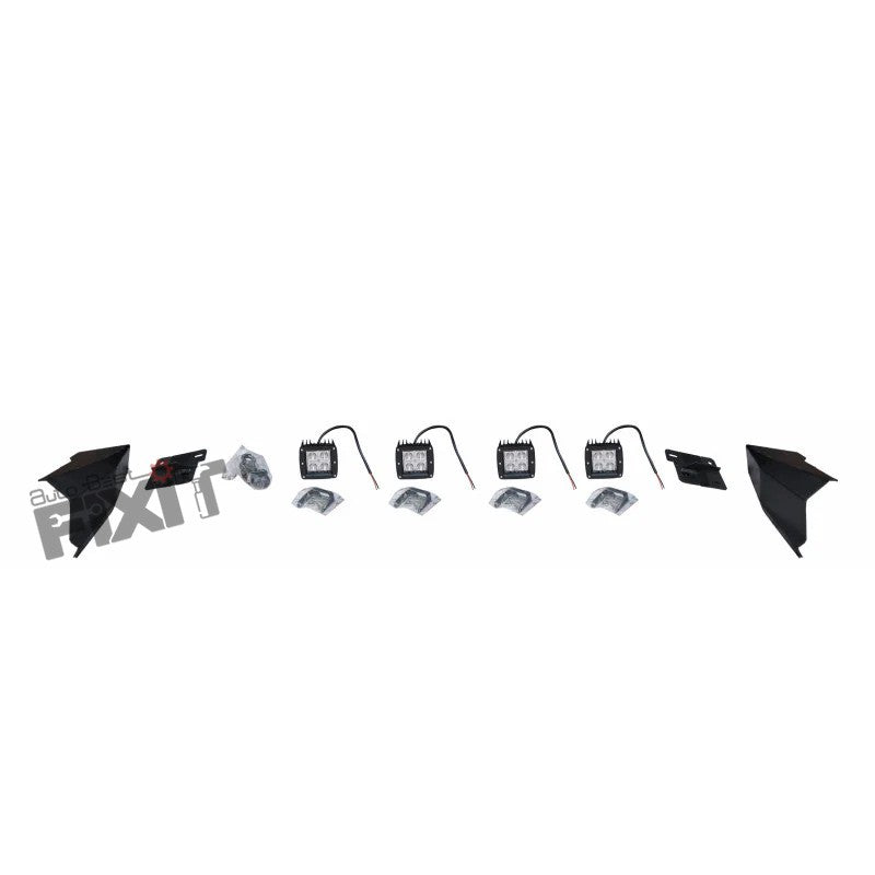 AutoStylenn Jeep Wrangler Top Fire Rear Bumper For JEEP WRANGLER Compatible with JEEP Wrangler Vehicle_2
