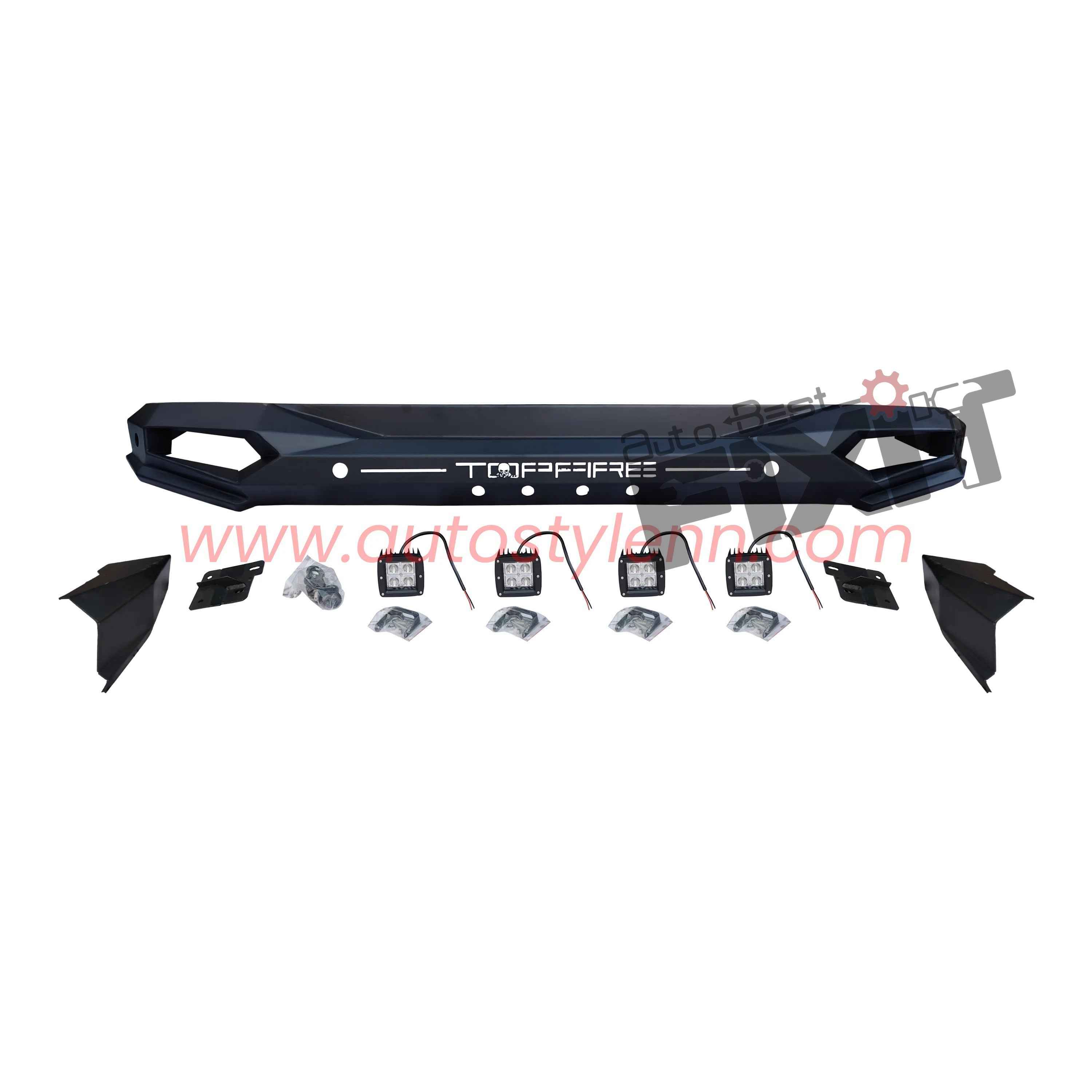 Jeep Wrangler Top Fire Rear Bumper – Aftermarket Car Accesso