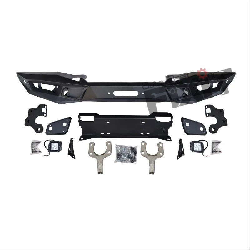 AutoStylenn Jeep Wrangler TOP FIRE Front Bumper Compatible with JEEP Wrangler Vehicle