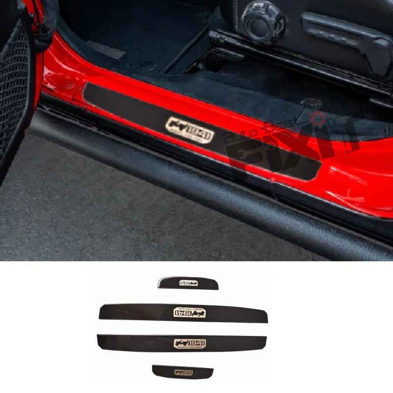 Jeep Wrangler Door Sill Guard – Durable ABS Constructi