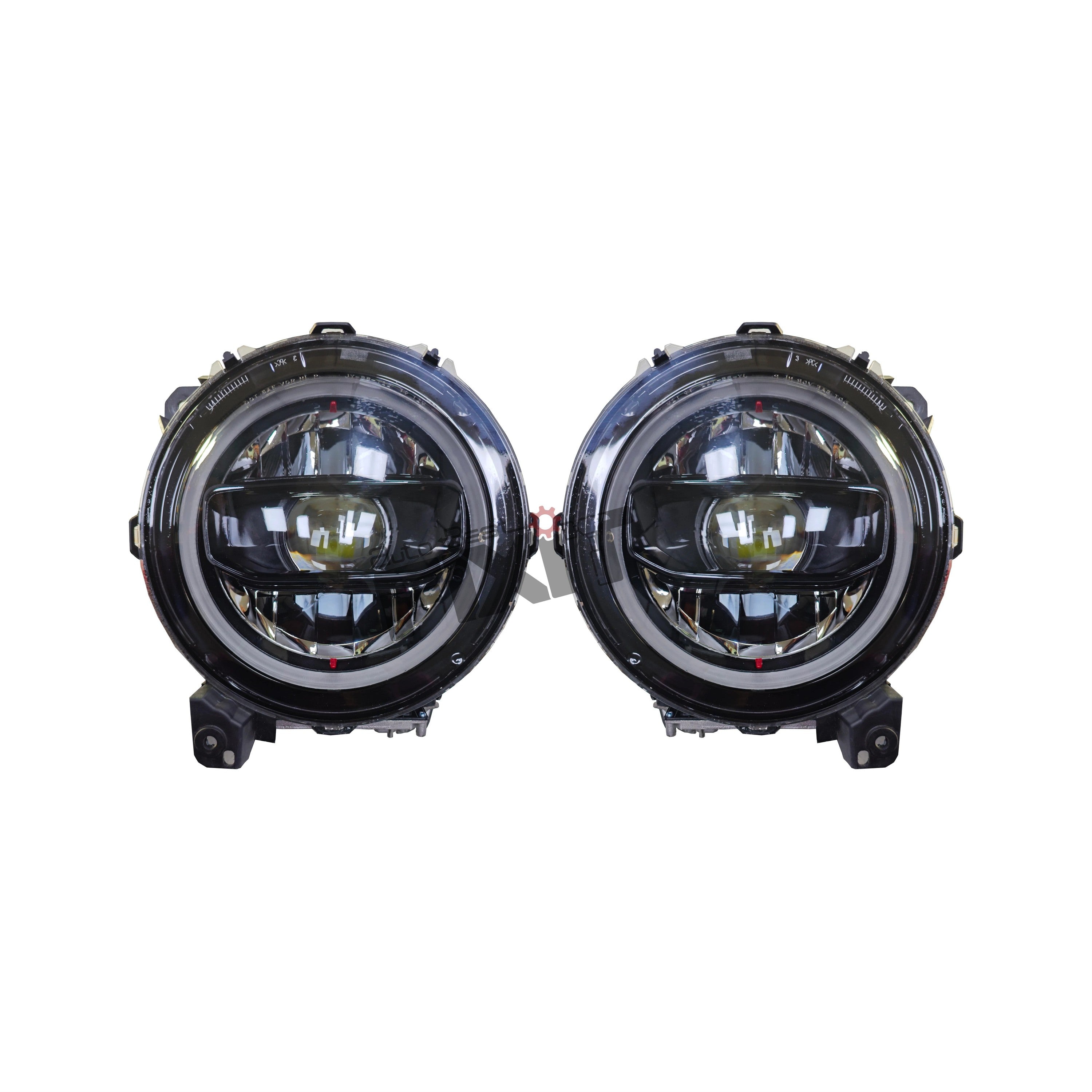 AutoStylenn Jeep Wrangler Head Lamp (V2) For JEEP WRANGLER Compatible with JEEP Wrangler Vehicle