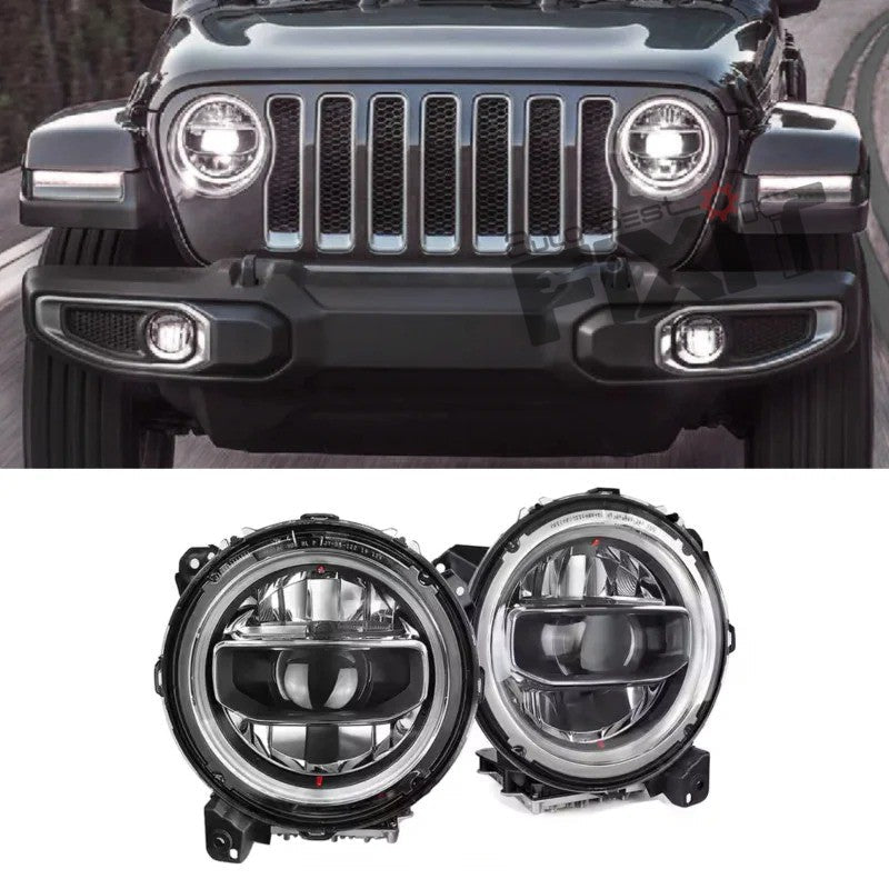 AutoStylenn Jeep Wrangler JL Head Lamp For JEEP WRANGLER Compatible with JEEP Wrangler Vehicle_3