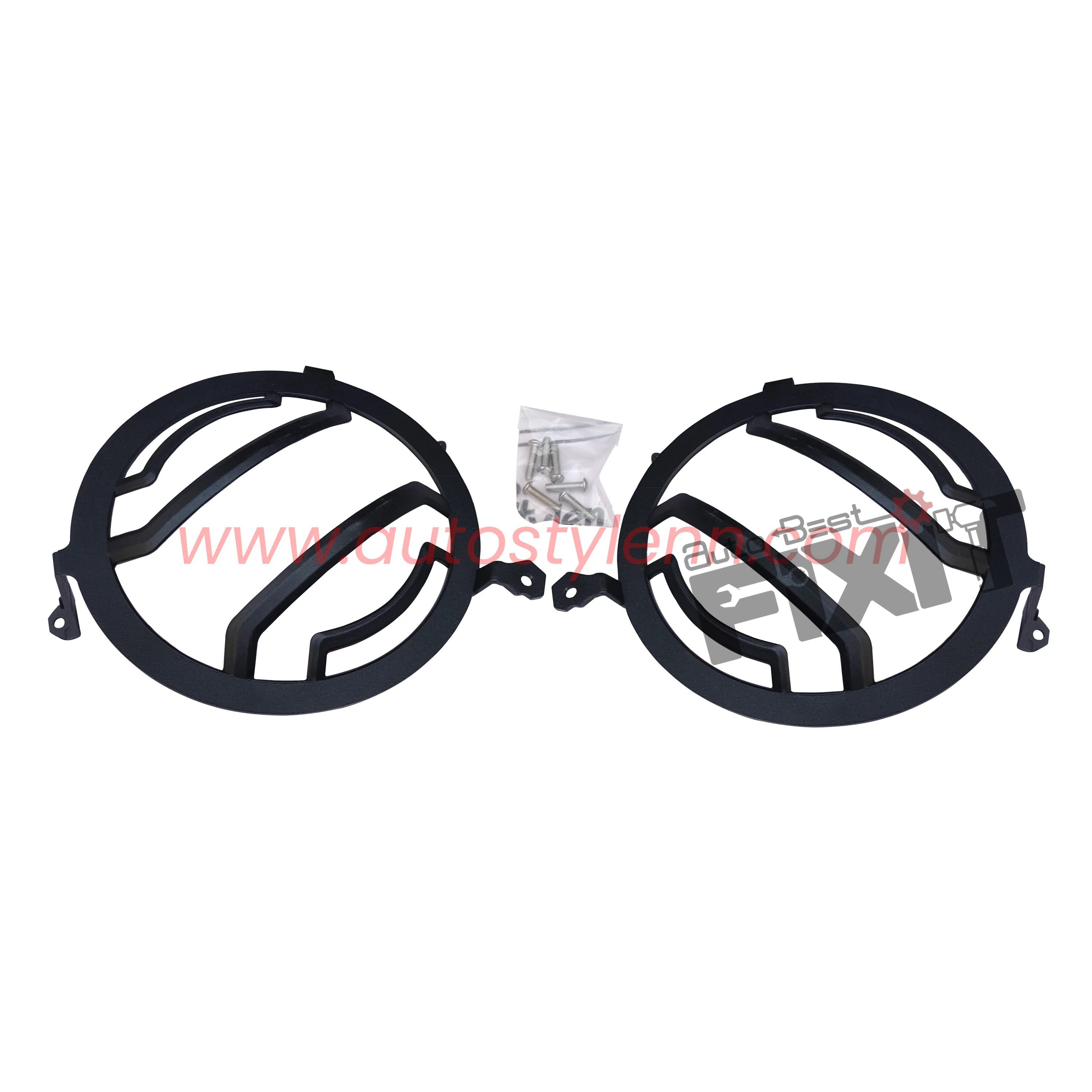 AutoStylenn Jeep Wrangler Head Lamp Cover Compatible with JEEP Wrangler Vehicle