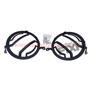 AutoStylenn Jeep Wrangler Head Lamp Cover For JEEP WRANGLER Compatible with JEEP Wrangler Vehicle