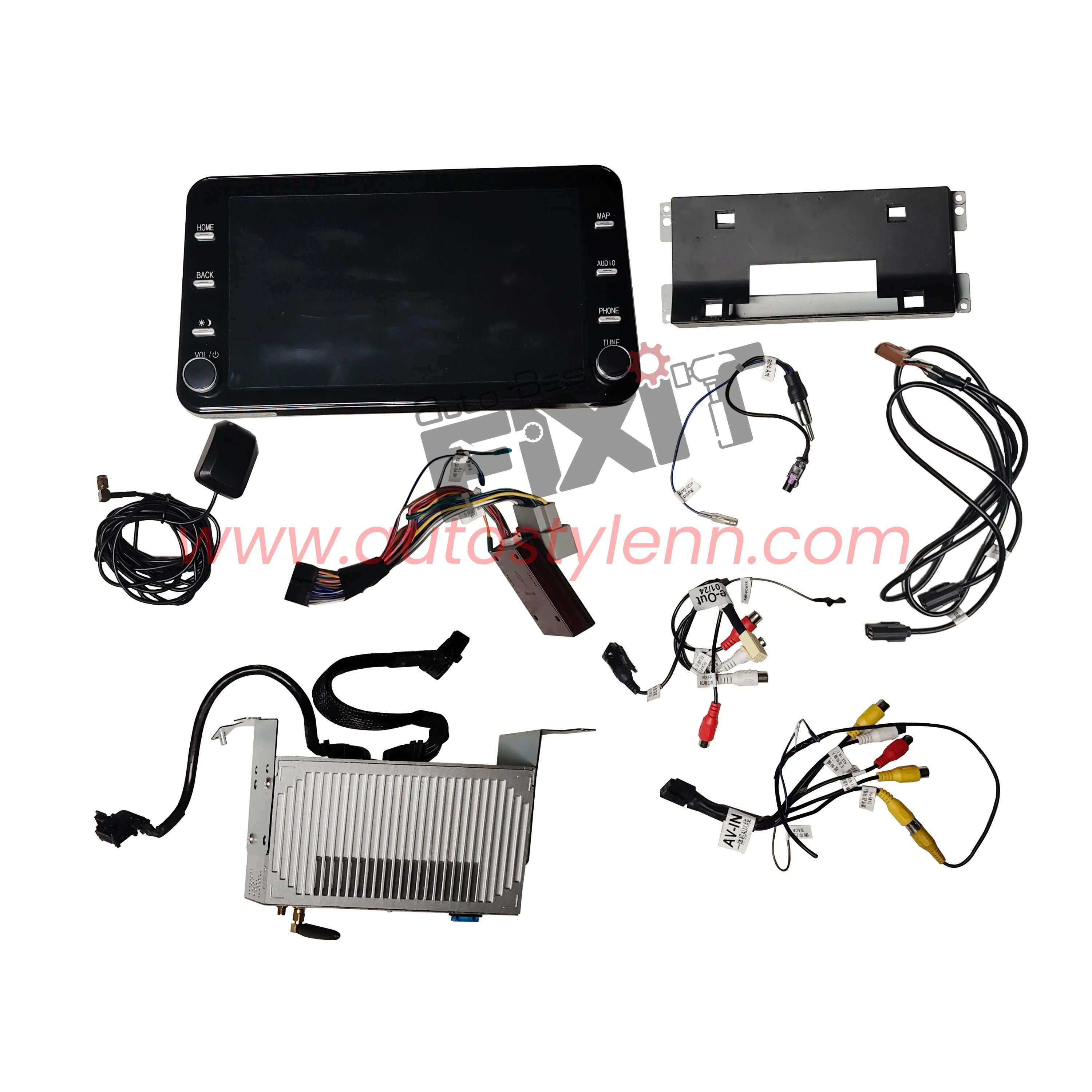 Jeep Wrangler 11.8 Inch 1080p Full HD Touch Screen Android Entertainment System
