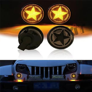 Jeep Wrangler Star Design Indicator Light – Aftermarket Car Accesso