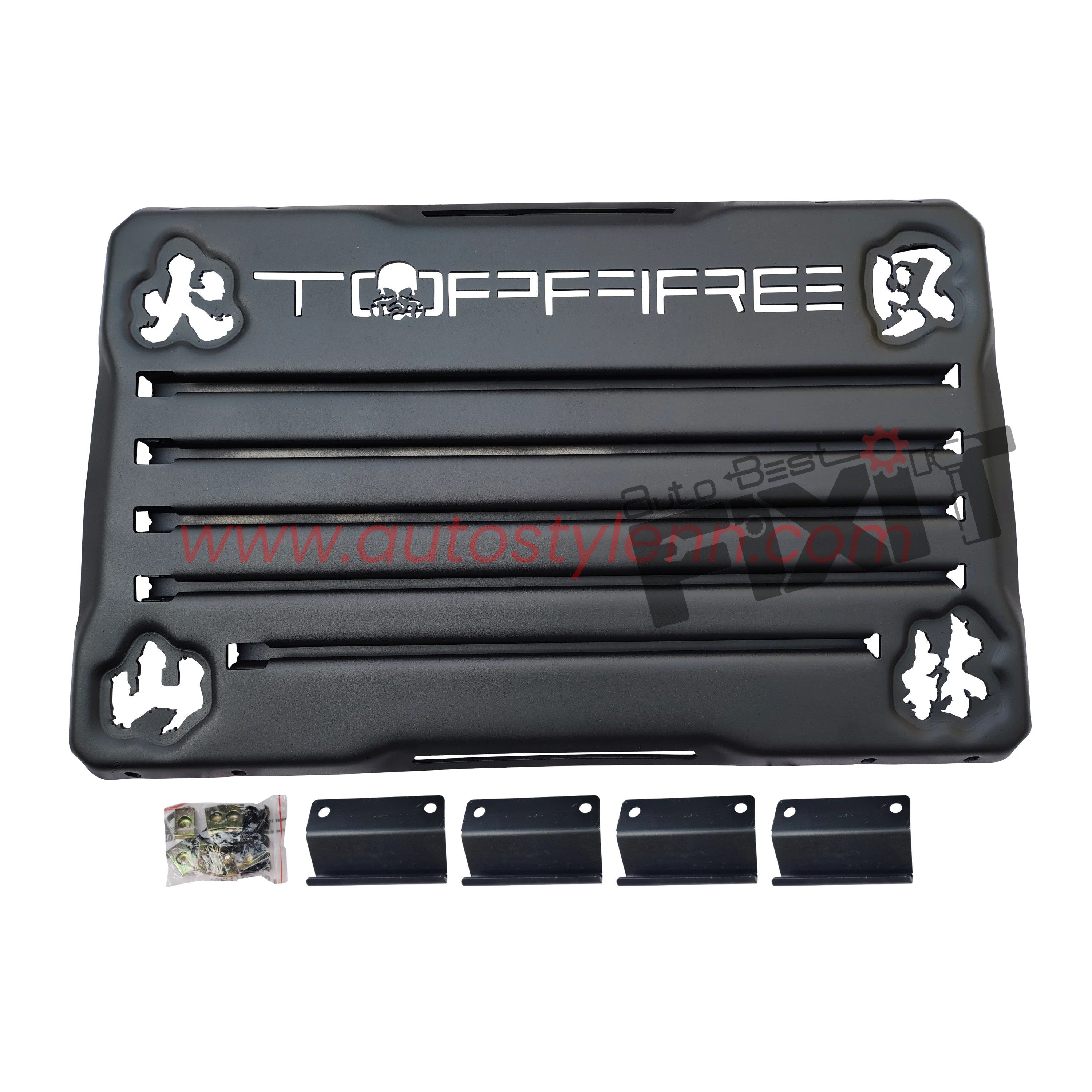 AutoStylenn Jeep Wrangler Top Fire Rear Window Guard Armor Extension For JEEP WRANGLER Compatible with JEEP Wrangler Vehicle