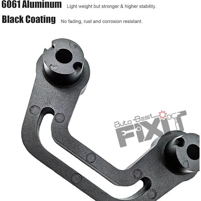 AutoStylenn Jeep Wrangler Windscreen Bracket For JEEP WRANGLER Compatible with JEEP Wrangler Vehicle_3