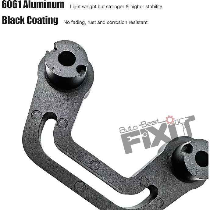 Jeep Wrangler Windscreen Bracket – Durable ABS Constructi