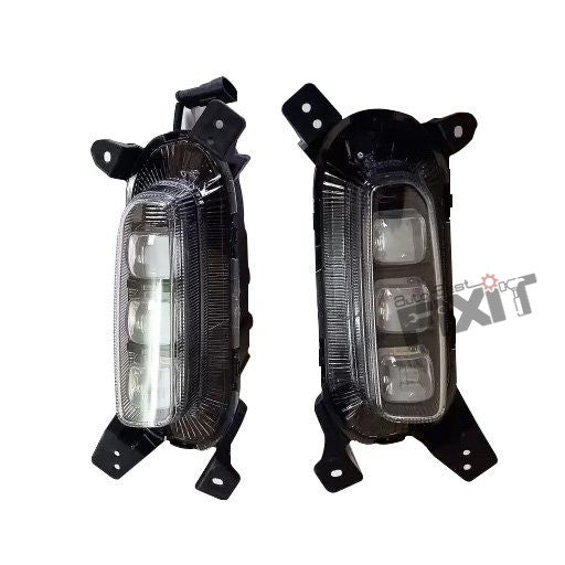 AutoStylenn Kia Seltos 2017 DRL Fog Light For KIA SELTOS Compatible with KIA Seltos Vehicle_7