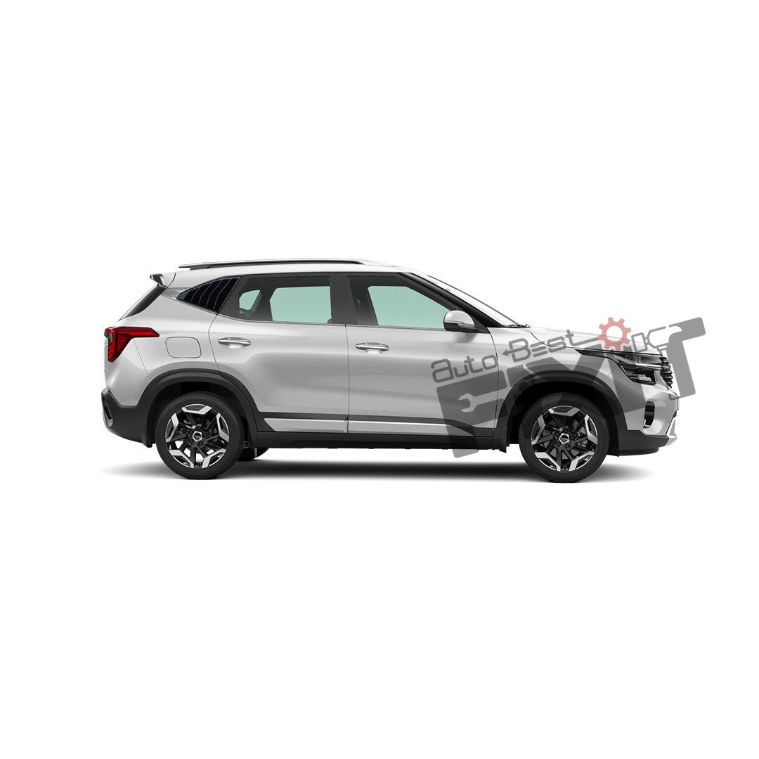 AutoStylenn Kia Seltos Window Louvers For KIA SELTOS Compatible with KIA Seltos Vehicle_3