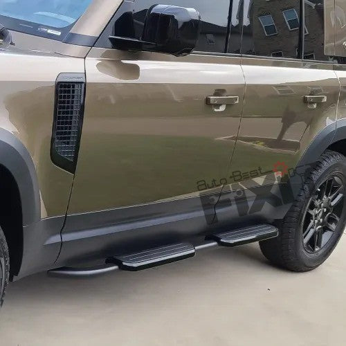 AutoStylenn Land Rover Defender Fixed Side Step For LAND ROVER DEFENDER Compatible with LAND ROVER Defender Vehicle_4
