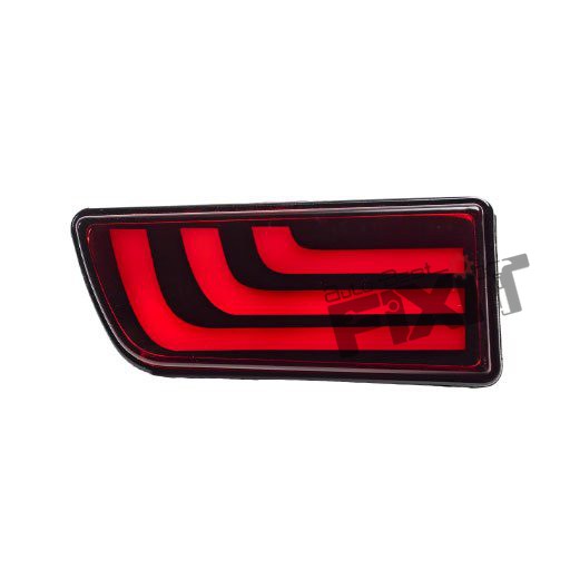 AutoStylenn Mahindra Scorpio 2018 Bumper Reflector Matrix For MAHINDRA SCORPIO Compatible with MAHINDRA Scorpio Vehicle_3