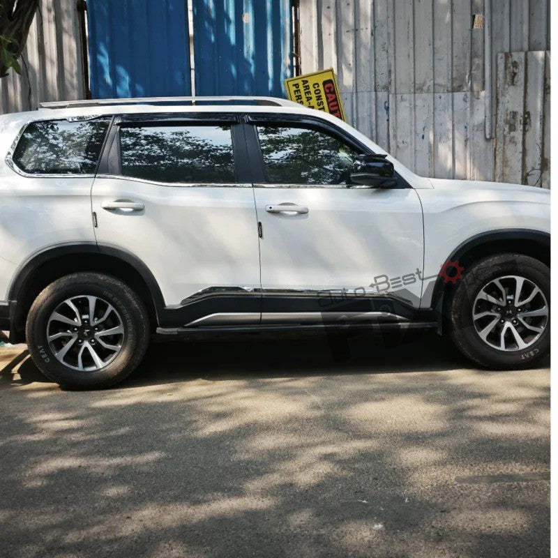 AutoStylenn Mahindra Scorpio N Batman Style Mirror Caps For MAHINDRA SCORPIO N Compatible with MAHINDRA Scorpio N Vehicle_5