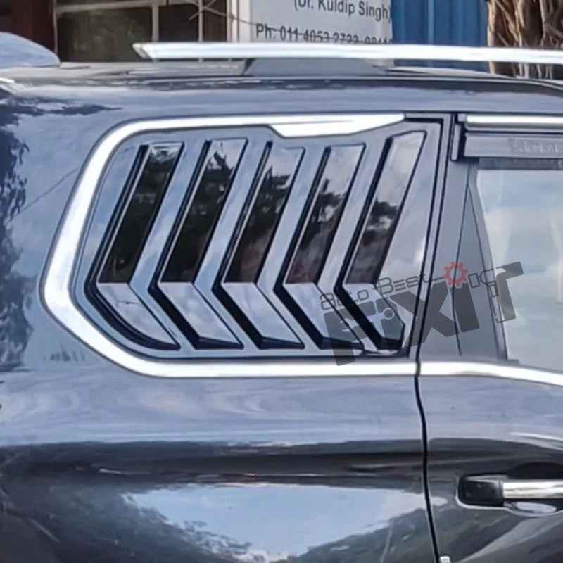 Mahindra Scorpio N Window Louvers – Durable ABS Constructi